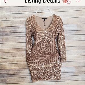 BCBG Maxazria sequin dress